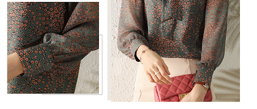 Title 8, Printed Shirt Womens Stand-up Collar Lace-up C...