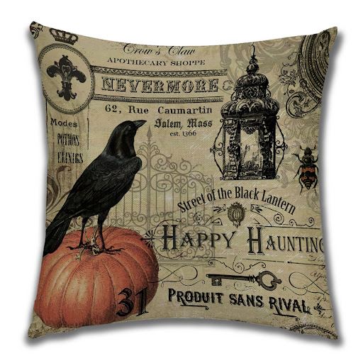 Title 10, Cartoon Pumpkin Castle Sofa Cushion Pillowcase ...