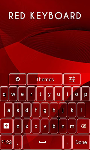 Red Keyboard