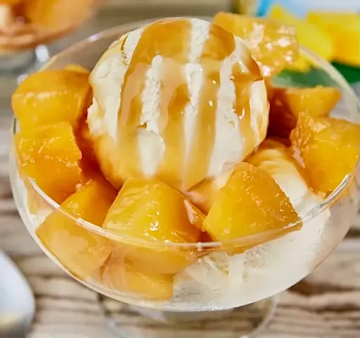 Pineapple Chunks Ice Cream