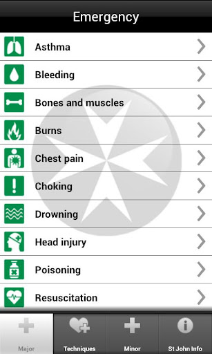 St John Ambulance First Aid screenshot for Android