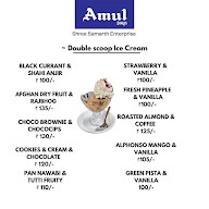 Amul Ice Cream Parlour menu 2