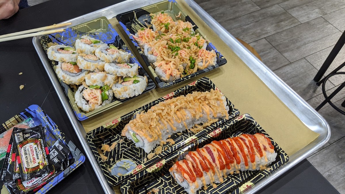 Gluten-Free Sushi at Sushi Dojo