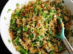 Cilantro Lime Quinoa was pinched from <a href="http://www.laaloosh.com/2012/12/11/cilantro-lime-quinoa-recipe/" target="_blank">www.laaloosh.com.</a>