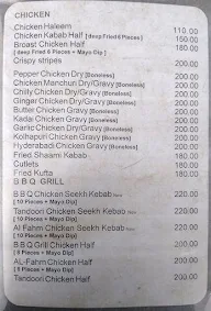 Taj Durbar menu 5