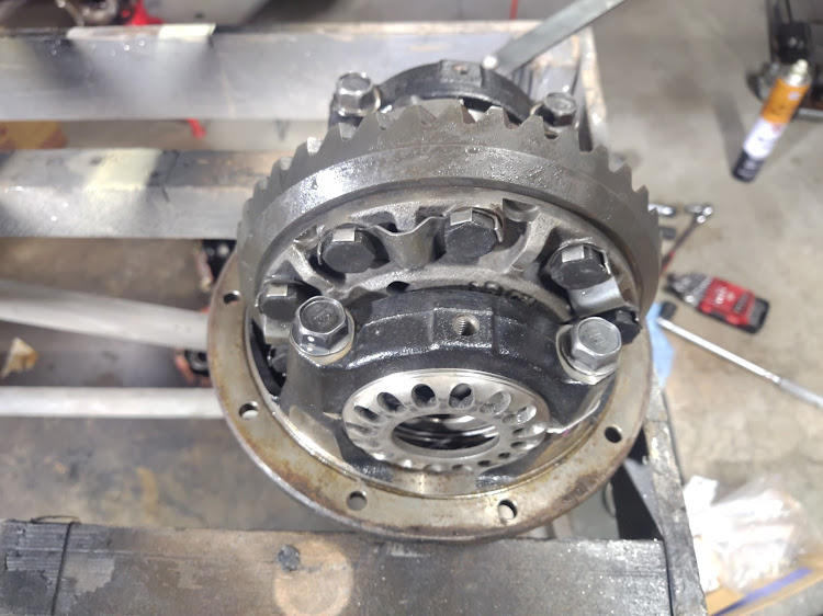 カローラバンのトルセンデフ・ホーシング換装・カローラバン・KE72V・4AGに関するカスタム事例の投稿画像4枚目