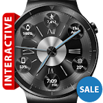 Cover Image of Tải xuống Brushed Metal HD Watch Face 2.4.7.1 APK