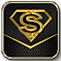 Thème Golden Hero Noir icon