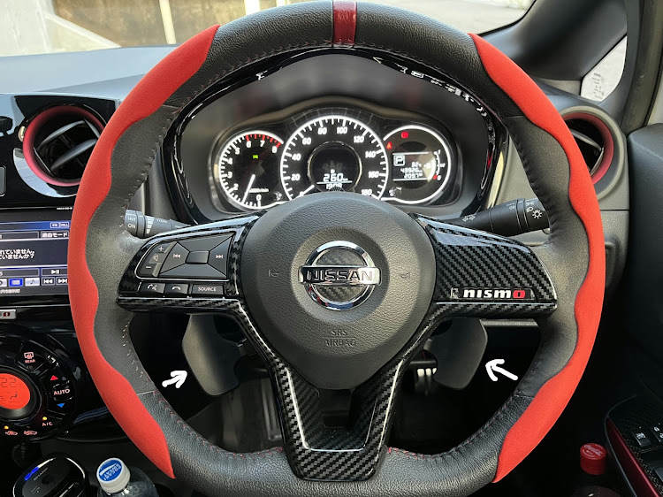 ノートのみんなのステアリングが見たい・JB23ジムニー・ノートニスモ・RECAROシート・お題に乗っかってみたに関するカスタム事例の投稿画像3枚目