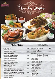 Aasife Biriyani menu 2