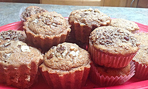 LOADED CINNAMON RAISIN BANANA NUT MUFFINS