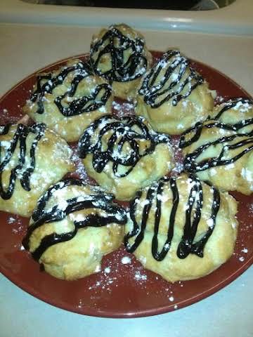 CUSTARD FILLED CREAM PUFFS