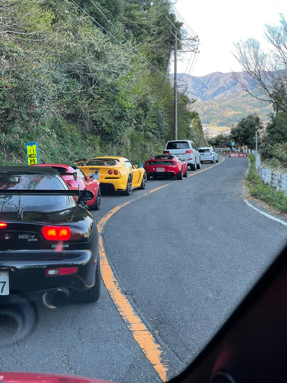 RX-7の葉桜ツーリング・Ferrari・ABARTH・LOTUS・他力本願に関するカスタム事例の投稿画像4枚目