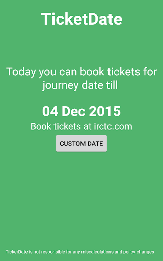 TicketDate - Advance Date Calc