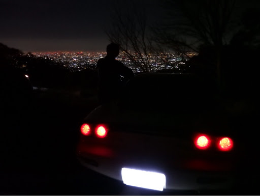 Rx 7 の愛車紹介 山 夜景 ナンバー灯に関するカスタム メンテナンスの投稿画像 車のカスタム情報はcartune