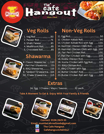 Cafe Hangout menu 