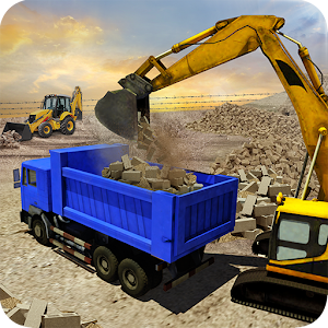 City Construction Hill Drive Crane Simulator 2017  Icon