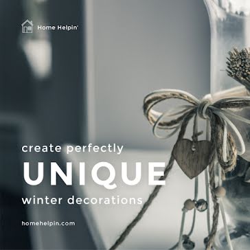 Unique Winter Decorations - Instagram Post template