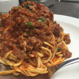 Spaghetti alla Bolognese