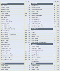 Chirag Family Dhaba menu 2