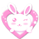 Cute Bunny Theme HD C Launcher icon