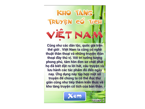 Truyện Cổ Tích Việt Nam