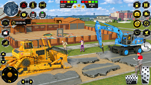 Screenshot Road Construction Truck Game