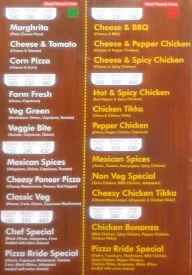 Pizza Rride menu 1