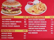 Burger  Cafe menu 1