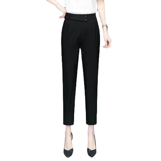 Title 3, Womens Nine Point High Waist Slim Harem Pants,...