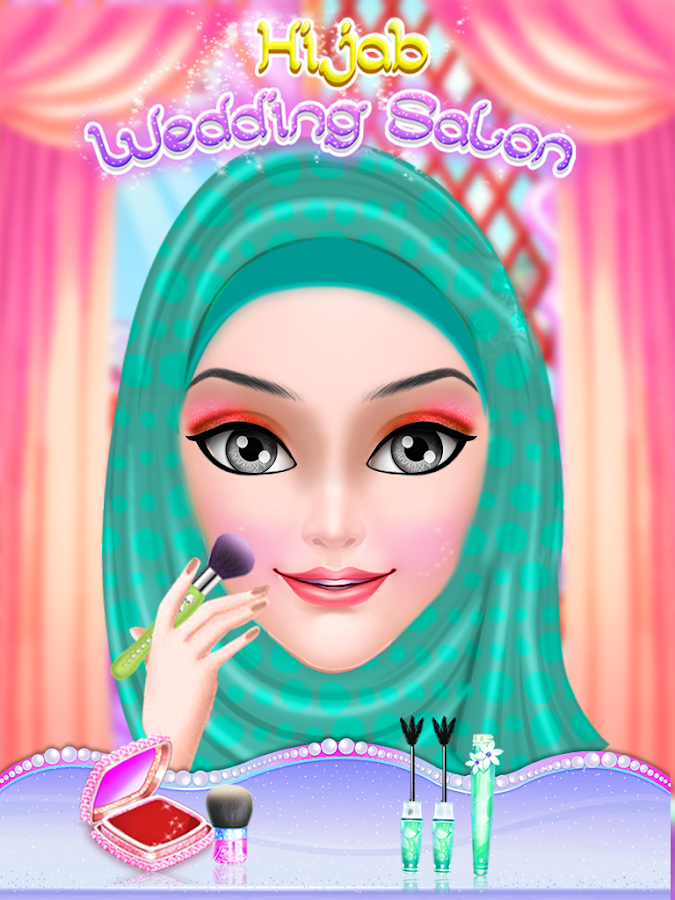 Muslim Hijab Doll Fashion Salon - Wedding Makeup - Android 