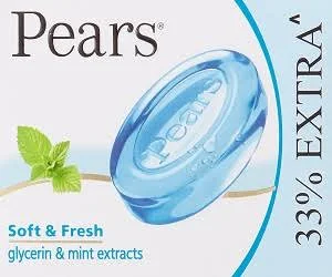 Pears Soft & Fresh - 100 gm