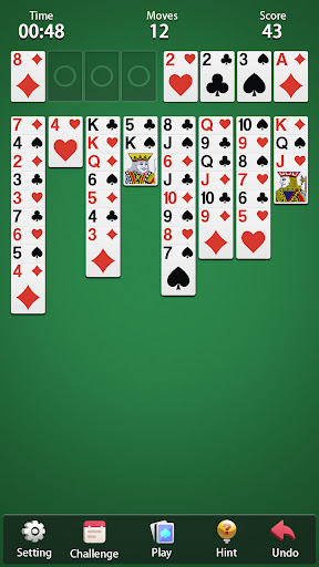 Screenshot FreeCell Solitaire - Card Pro