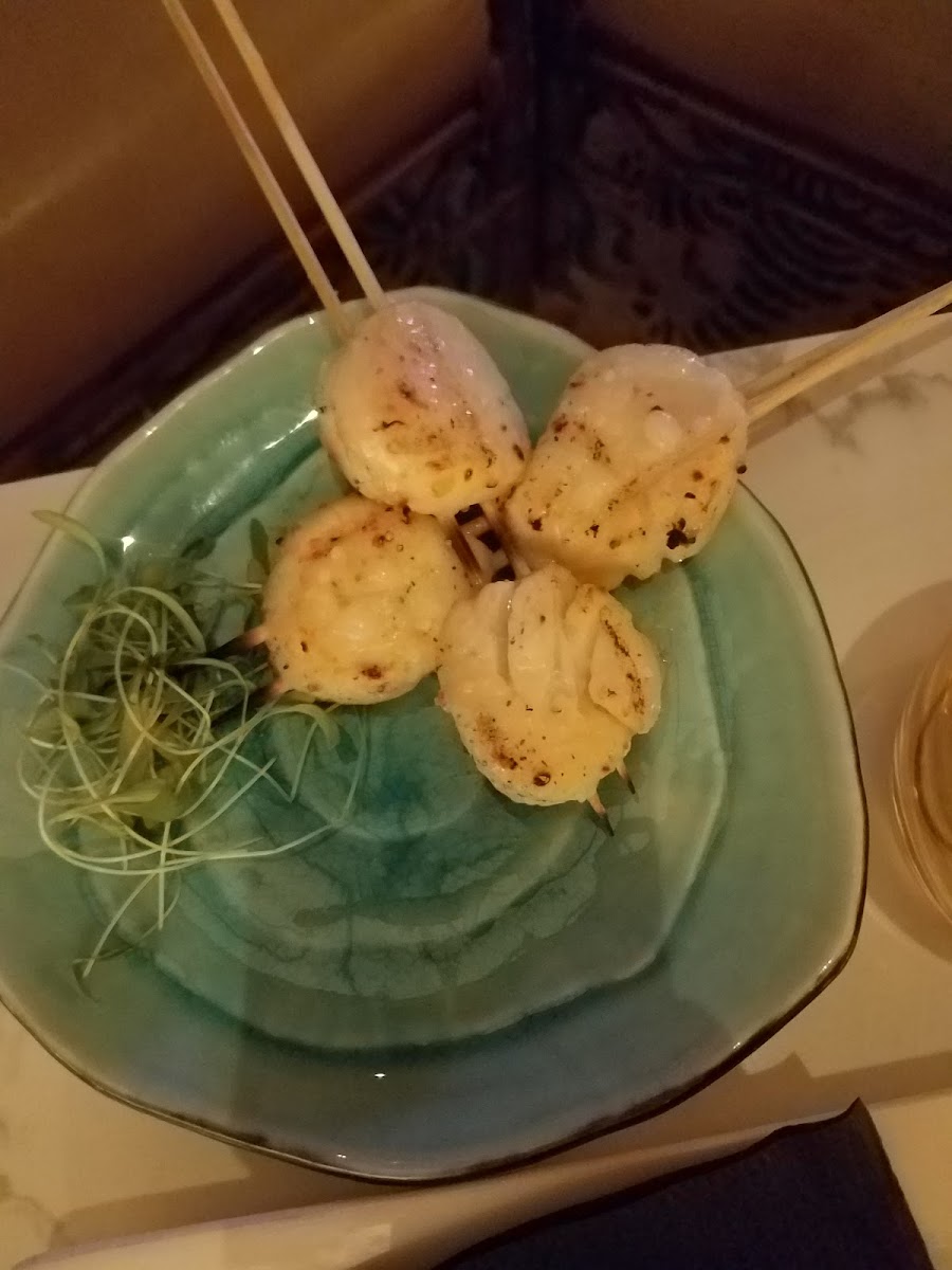 Scallop appetizer