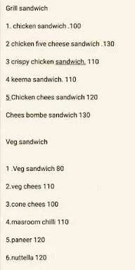 3 Mangos Juice & Snacks menu 1