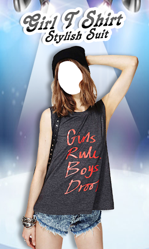 Girl T Shirt Stylish Suit