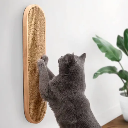 Cat Toy Sisal Mat Cat Scratching Board Hanging Wall Wear-resistant Non-chipping Resistant Vertical Grinding Claw Cat Sup