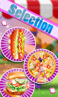 Street Food Pizza Maker - Burger Shop Cooking Game(圖2)-速報App
