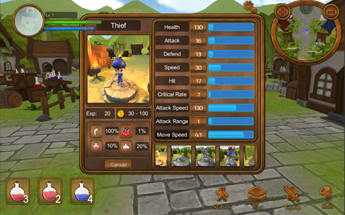 Viillage Hero 1.0.0 APK + Мод (Unlimited money) за Android