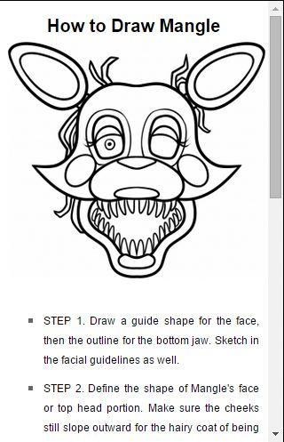 How to draw FNAF