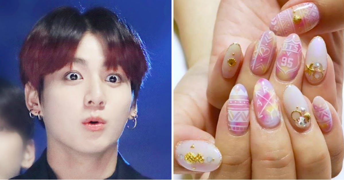 2. How to Achieve BTS V's Signature Nail Art - wide 6