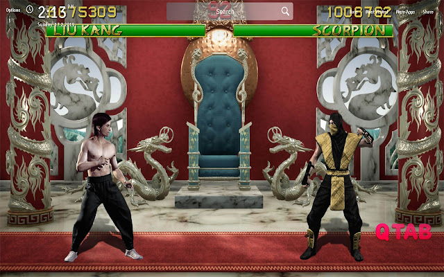 Mortal Kombat II Wallpapers Game New Tab