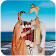 Traditional Wedding Couple Photo Suit icon