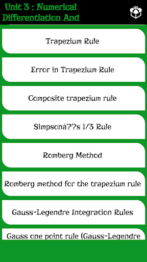 Numerical Methods