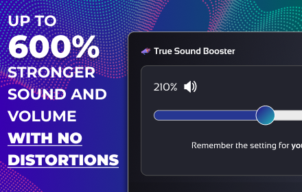 True Sound Booster small promo image