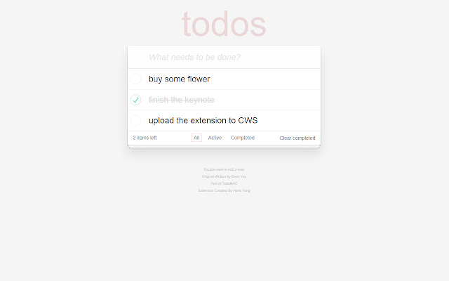 NewTab TODO List