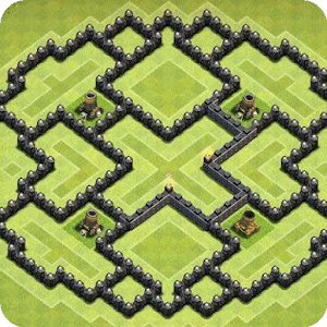 Maps of Clash of Clans 2018