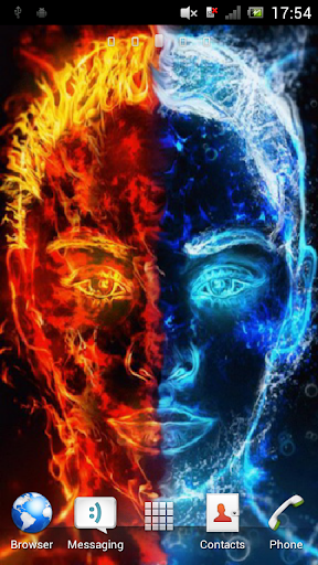 Double face Live Wallpaper