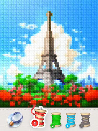 Screenshot Magic Cross Stitch: Pixel Art