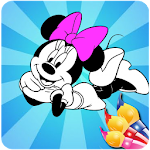 Cover Image of Télécharger Mickey Mouse Coloring Tips 1.0 APK
